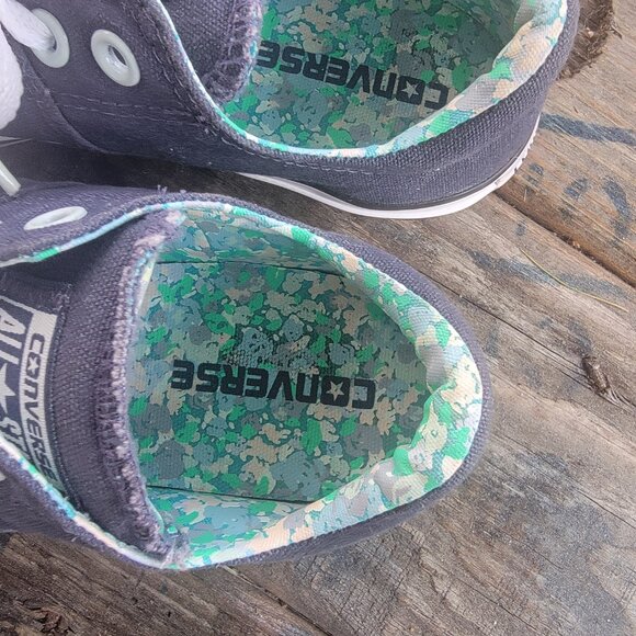 WOMENS CONVERSE CHUCK TAYLOR ALL STAR MADISON OX NAVY SNEAKER SIZE 8 - Picture 3 of 12